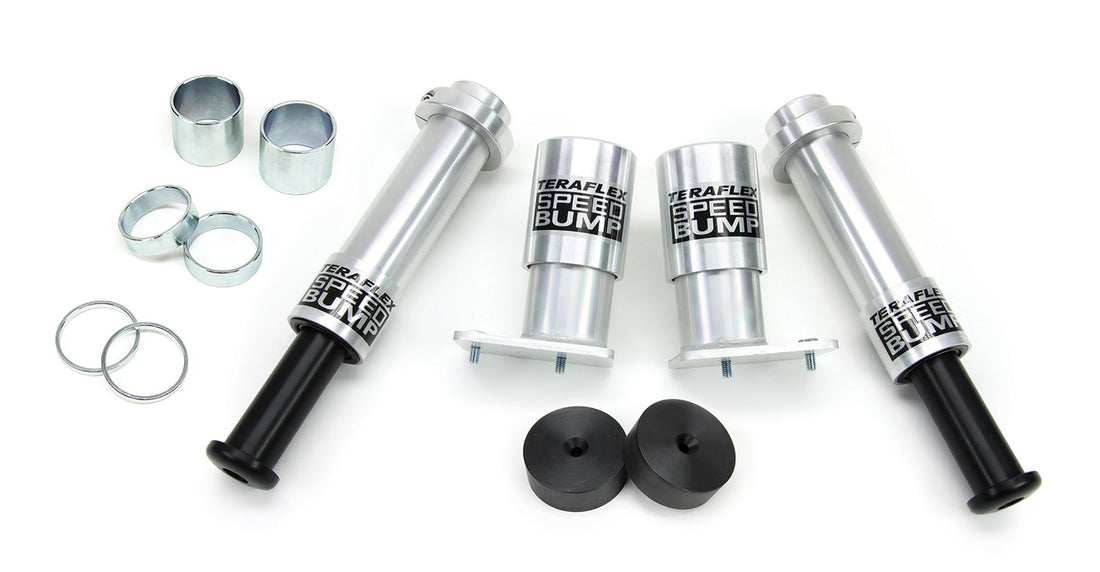 Teraflex SpeedBump Bumpstop Kit Front and Rear - 4in