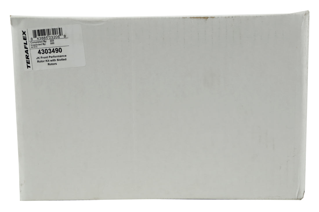 Teraflex Performance Big Rotor Kit Slotted Front