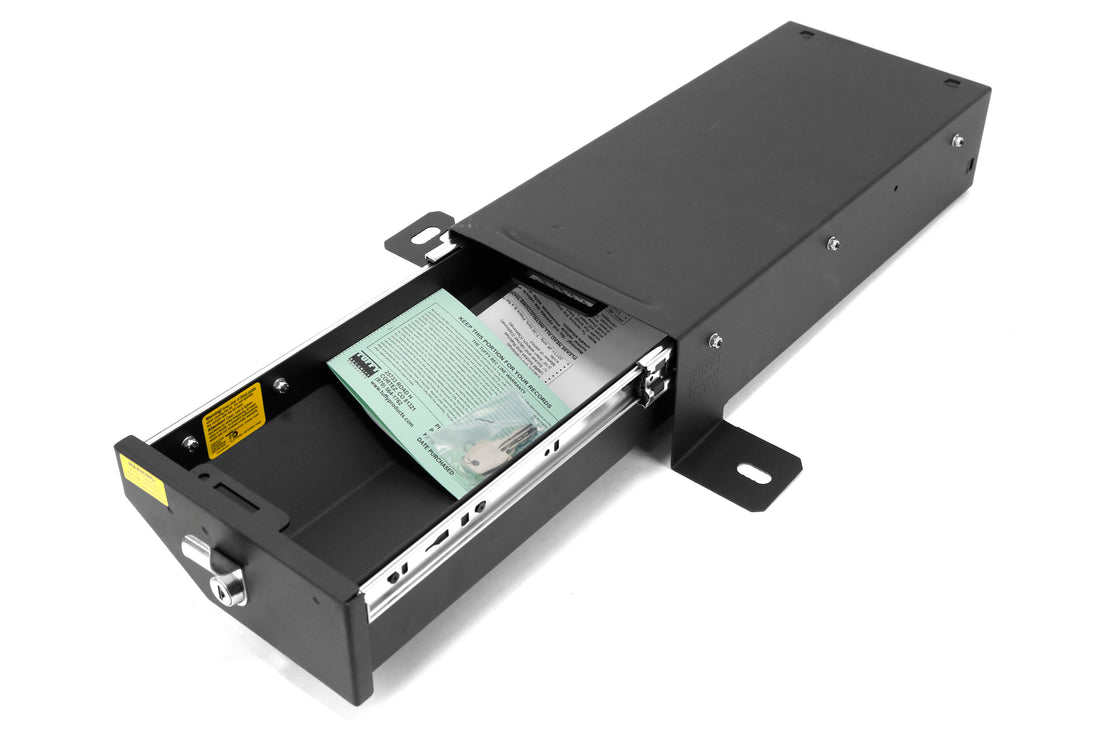 Tuffy Security Conceal Underseat Drawer Black