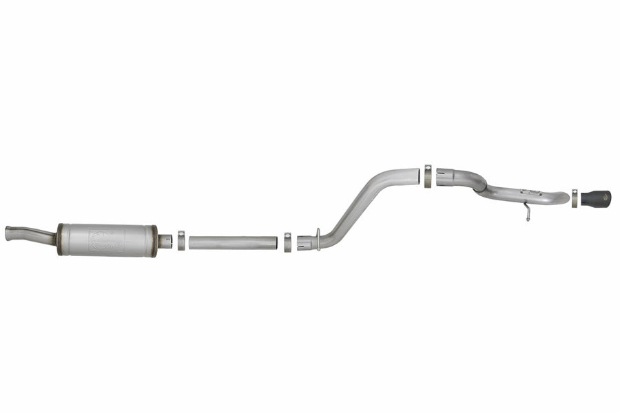 aFe POWER MACH Force-Xp 2.5in Axle-Back Hi-Tuck Exhaust - 409SS w/ Black Tips