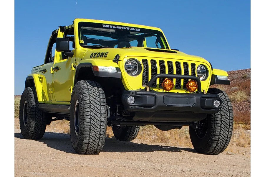 Nacho Offroad Technology Fog Mounts - 3 Piece Steel Bumper