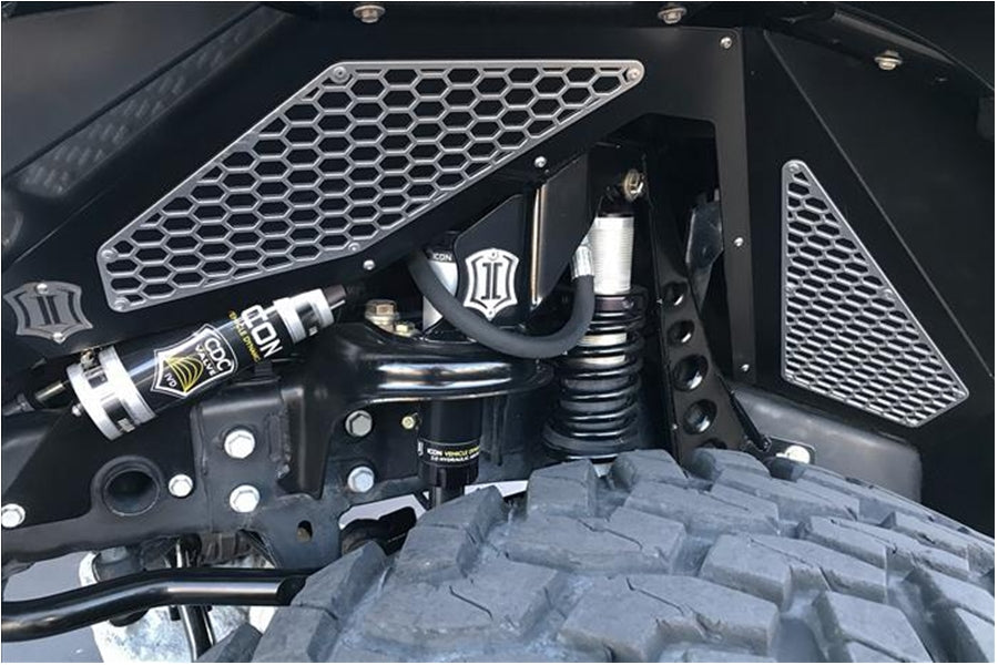 Icon Vehicle Dynamics Fender Mesh Trim Kit