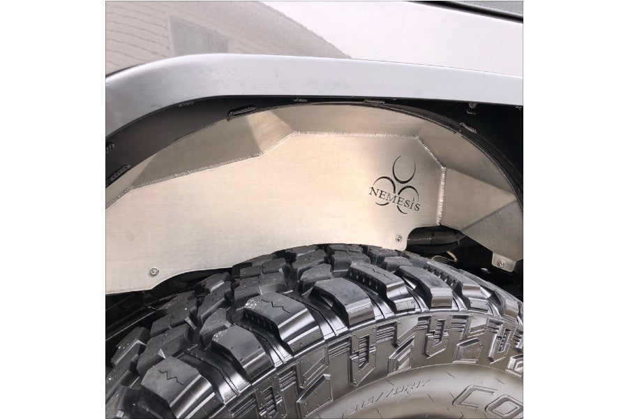 Nemesis Industries Replacement Rear Inner Fender Liner- Semi-Gloss Black