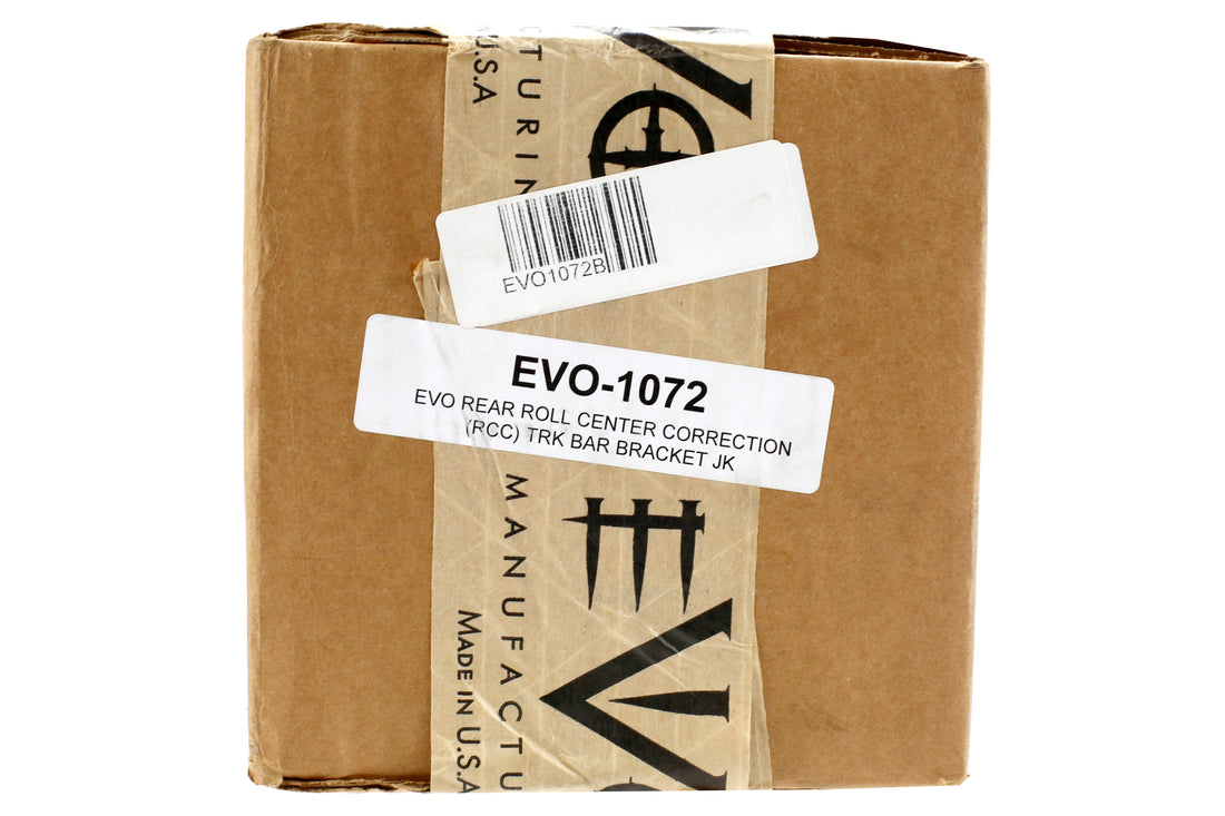 EVO Manufacturing Roll Center Correction Trackbar Bracket Rear