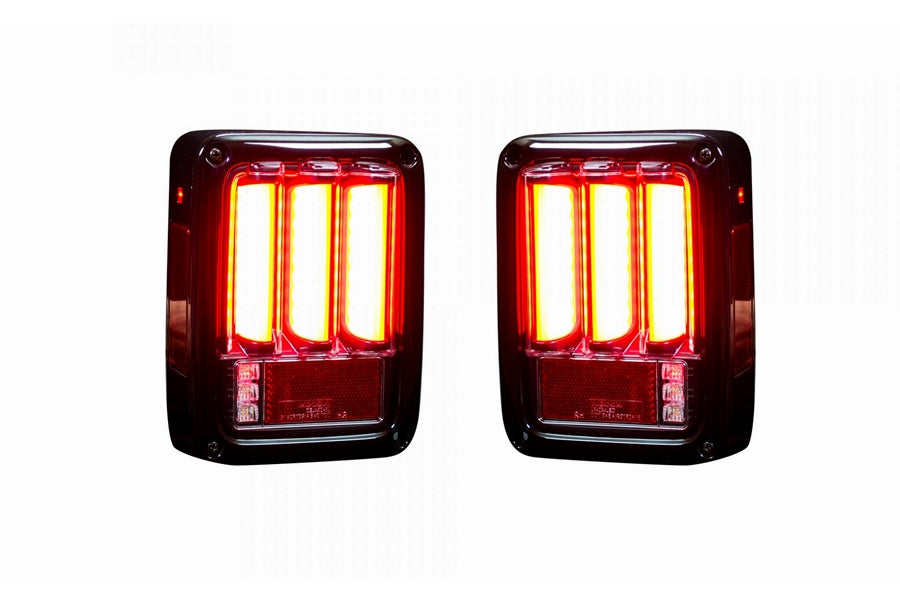 RECON Scanning LED Bar-Style Tail Lights - Red Lens