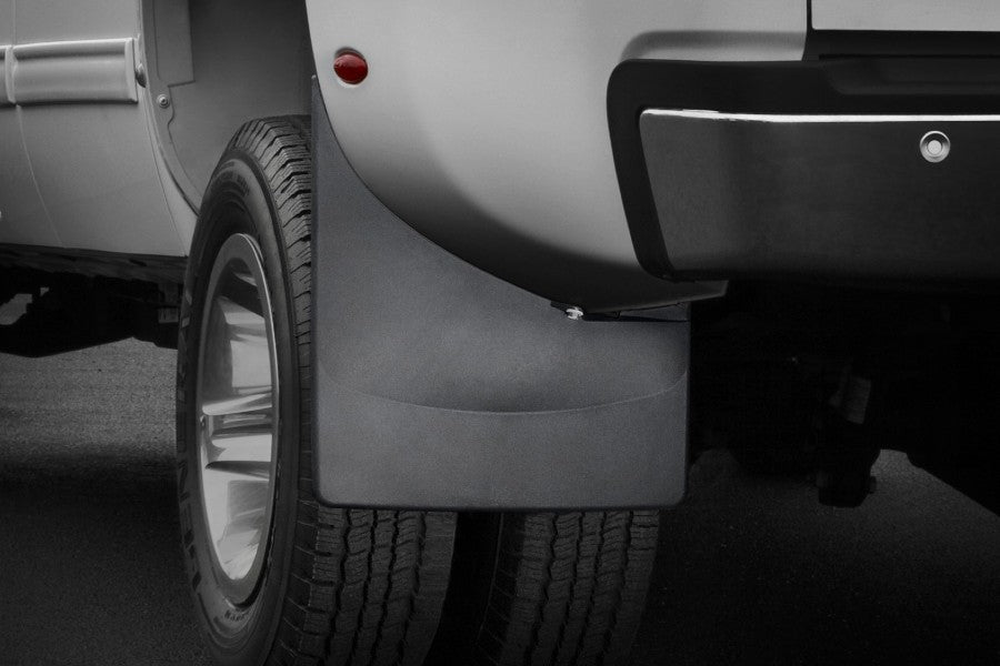 Weather Tech No Drill, Laser Measured, Custom Mud Flaps, Rear Pair, Black