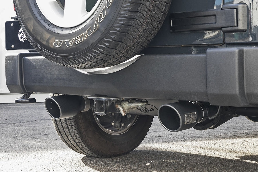 aFe POWER Rebel Series 2.5in Axle-Back Exhaust System