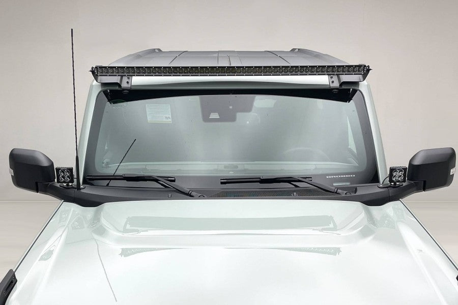 ZROADZ Front Roof LED Straight Single Row Slim Light Bar Kit - 50inch