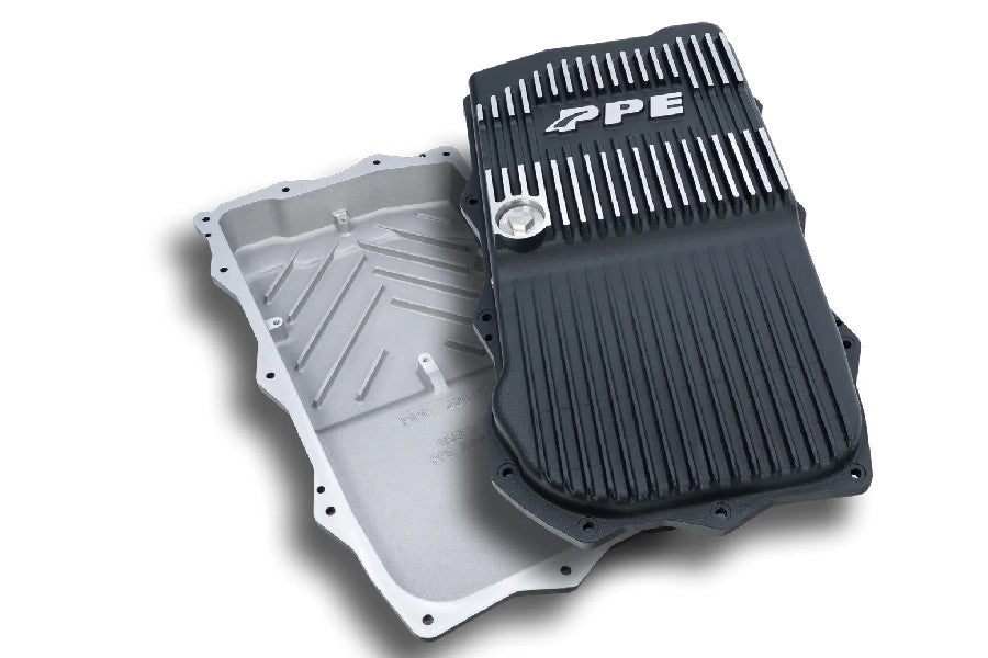 PPE HD Cast Aluminum Shallow 850RE Transmission Pan - Brushed