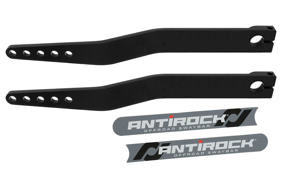 RockJock Universal Antirock Bent Style Fabricated Steel Sway Bar Arms, 19.25 in. - Pair