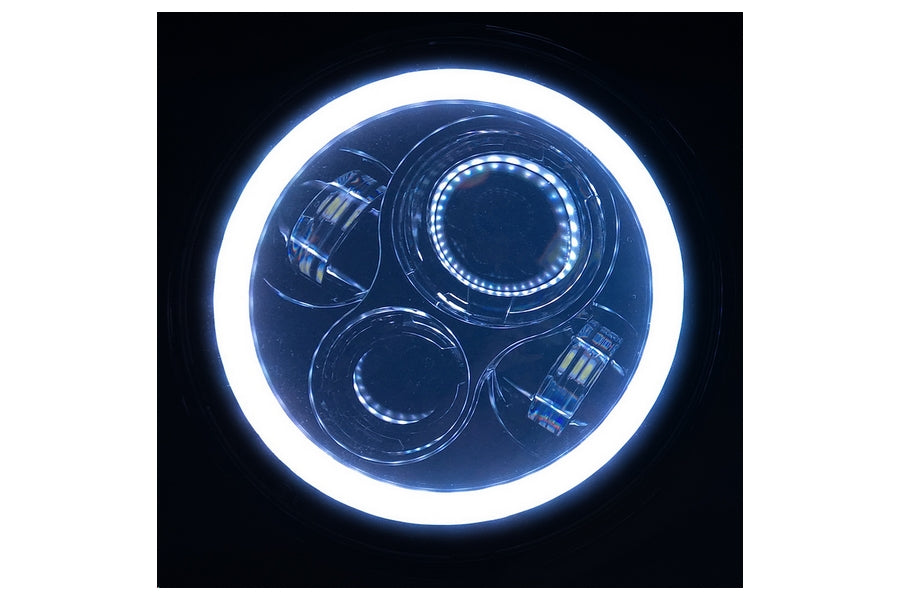 Quake LED Tempest Series 9in HD-RGB Headlights