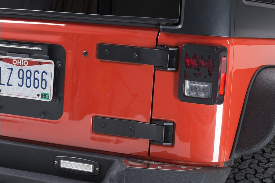 Kentrol Tailgate Hinge Set - Textured Black
