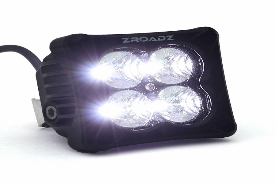 ZROADZ Multi-LED Roof Cross Bar and 4-Pod A-Pllar Light Pod Complete Kit