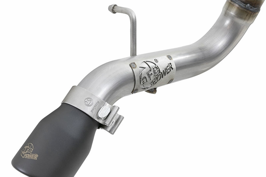 aFe POWER MACH Force-Xp 2.5in Axle-Back Hi-Tuck Exhaust - 409SS w/ Black Tips