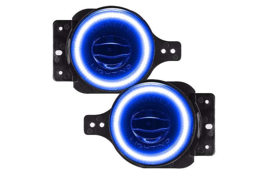 Oracle High Performance 20W LED Fog Lights - Blue