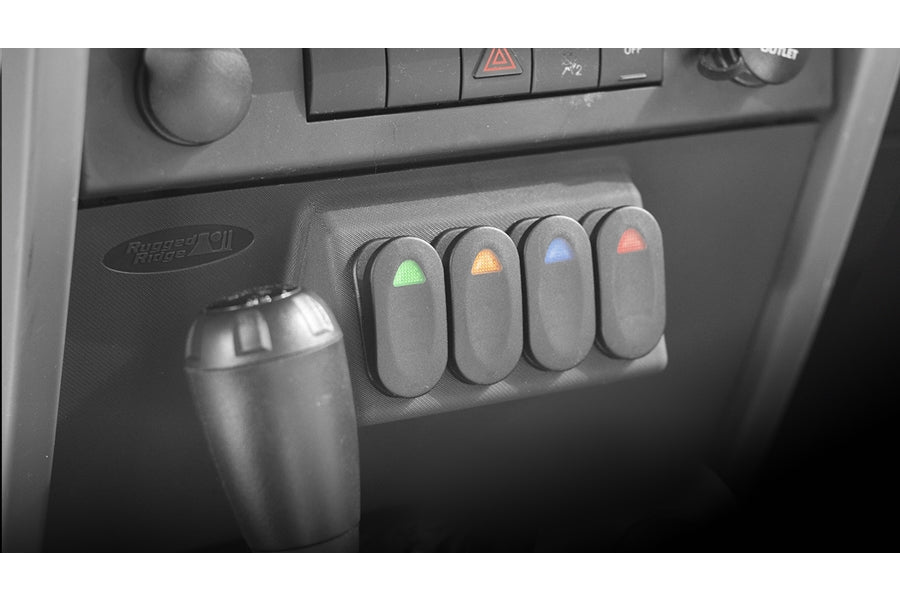 Rugged Ridge Lower Switch Panel Kit