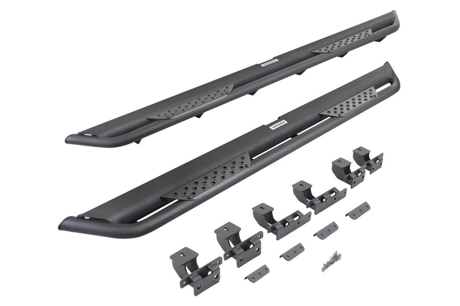 Go Rhino Dominator Xtreme DT Side Steps w/ Mounting Bracket Kit