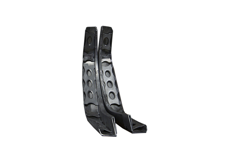 Nemesis Industries Crawler Rear Flare w/Skeletos, Semi Gloss Black Powder Coating - Aluminum