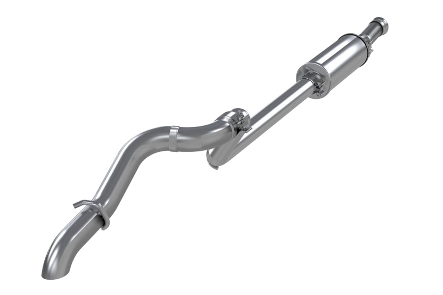 MBRP 2.5in Cat-Back Single Rear Exit Exhaust System - T304 Stainless Steel