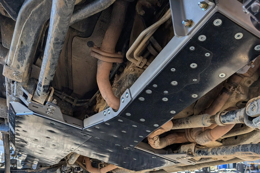 Next Venture Motorsports 7000-Series Aluminum Belly Skids, Includes E-Torque Skid