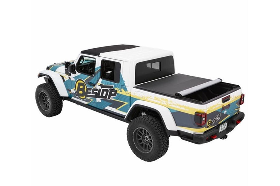 Bestop EZ-Roll Soft Tonneau Cover - Black Diamond