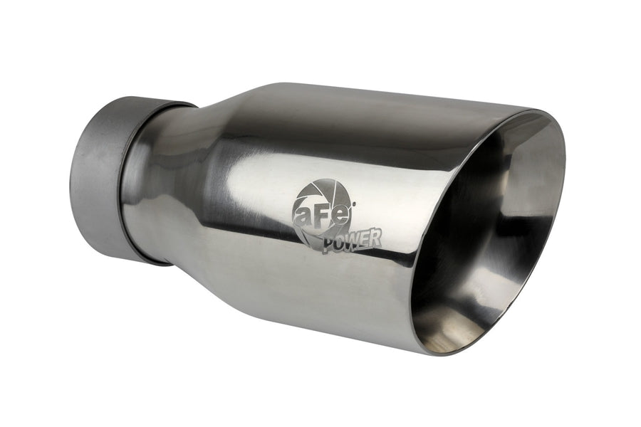 aFe POWER Large Bore-HD 3in DPF-Back Exhaust System - Polished Tip