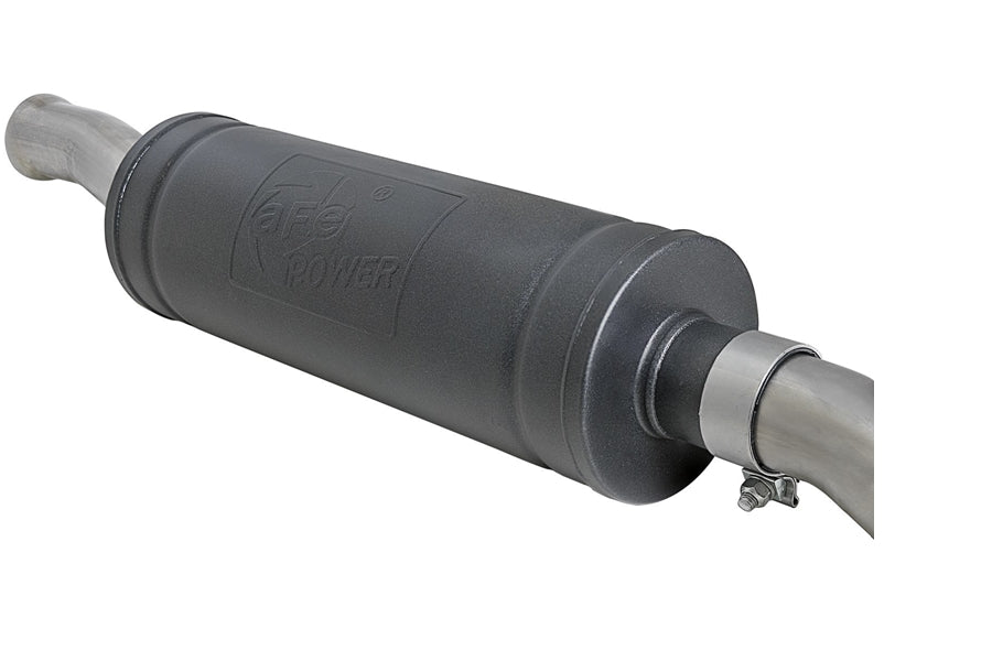 aFe POWER Rebel Series 2.5in Cat-Back Exhaust System w/ Black Tips