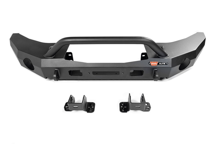 Warn Elite Front Bumper w/ Grille Guard