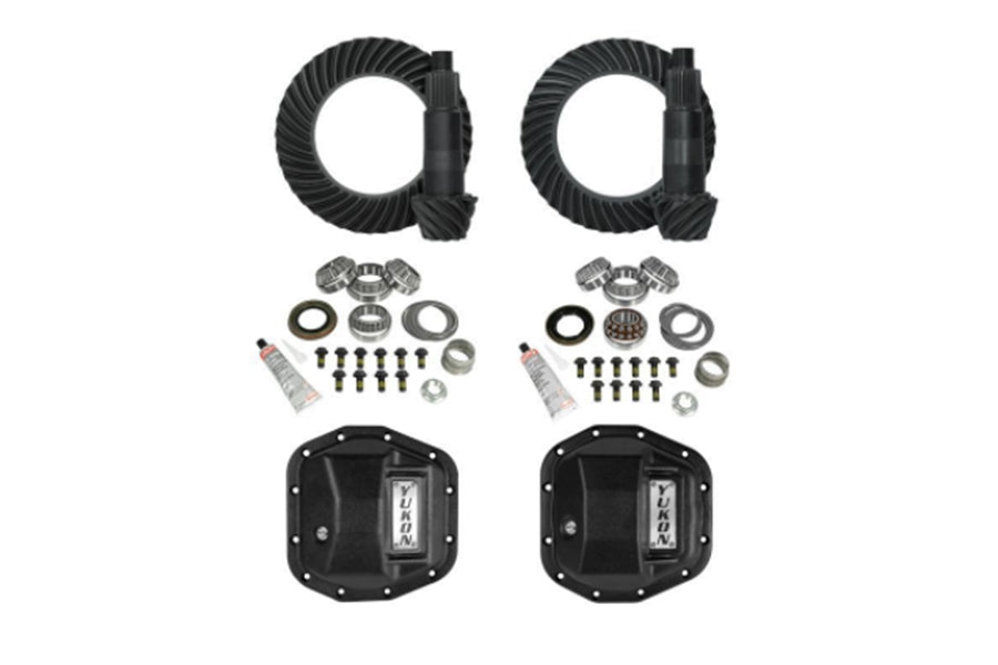 Yukon Stage 2 Jeep Re-Gear Kit w/ Covers - 5.13 Ratio, Dana 44
