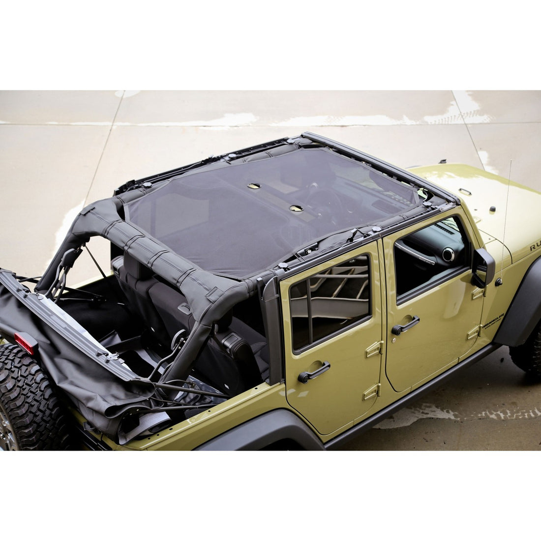 Rugged Ridge Eclipse Sun Shade Black