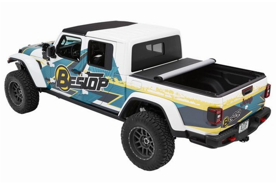 Bestop EZ-Roll Soft Tonneau Cover - Black Twill