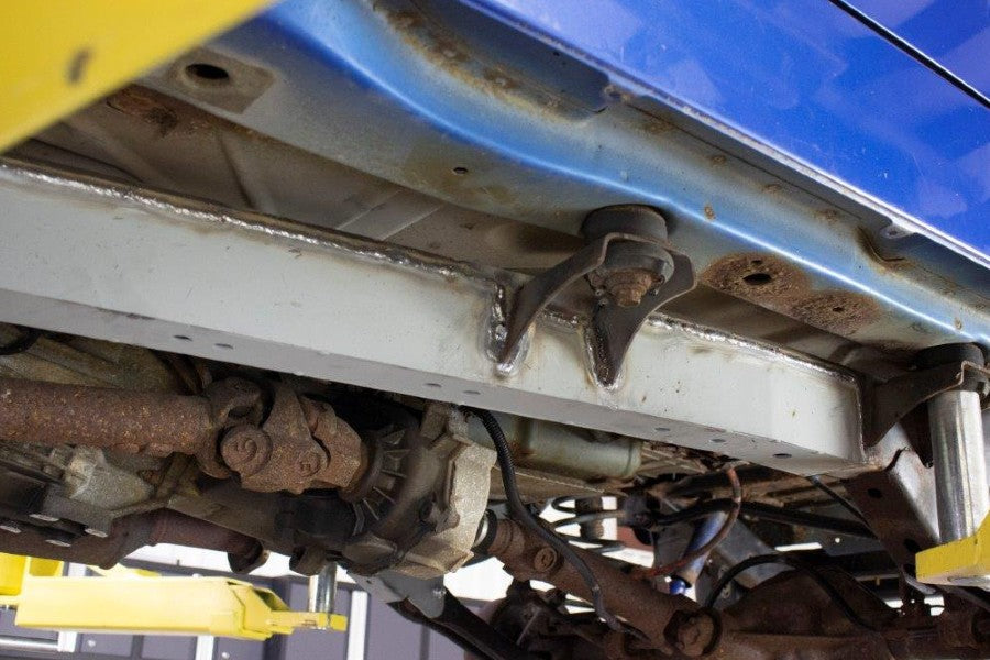 Rust Buster Center Frame at Skid Plate Mount, Right