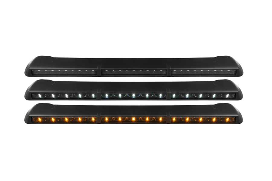 Oracle Lighting Integrated Windshield Roof LED Light Bar System - Carbonized Grey