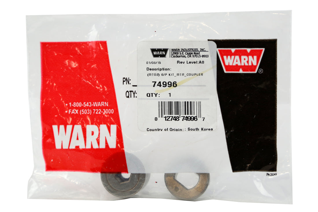 Warn Winch Coupler Kit