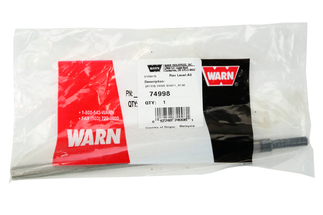 Warn Winch Replacement Drive Shaft Kit