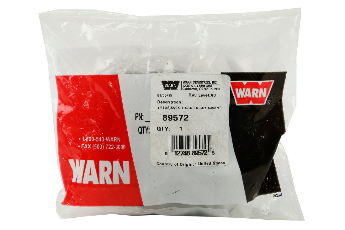 Warn Vantage 3000 SVC Kit Carrier Assembly