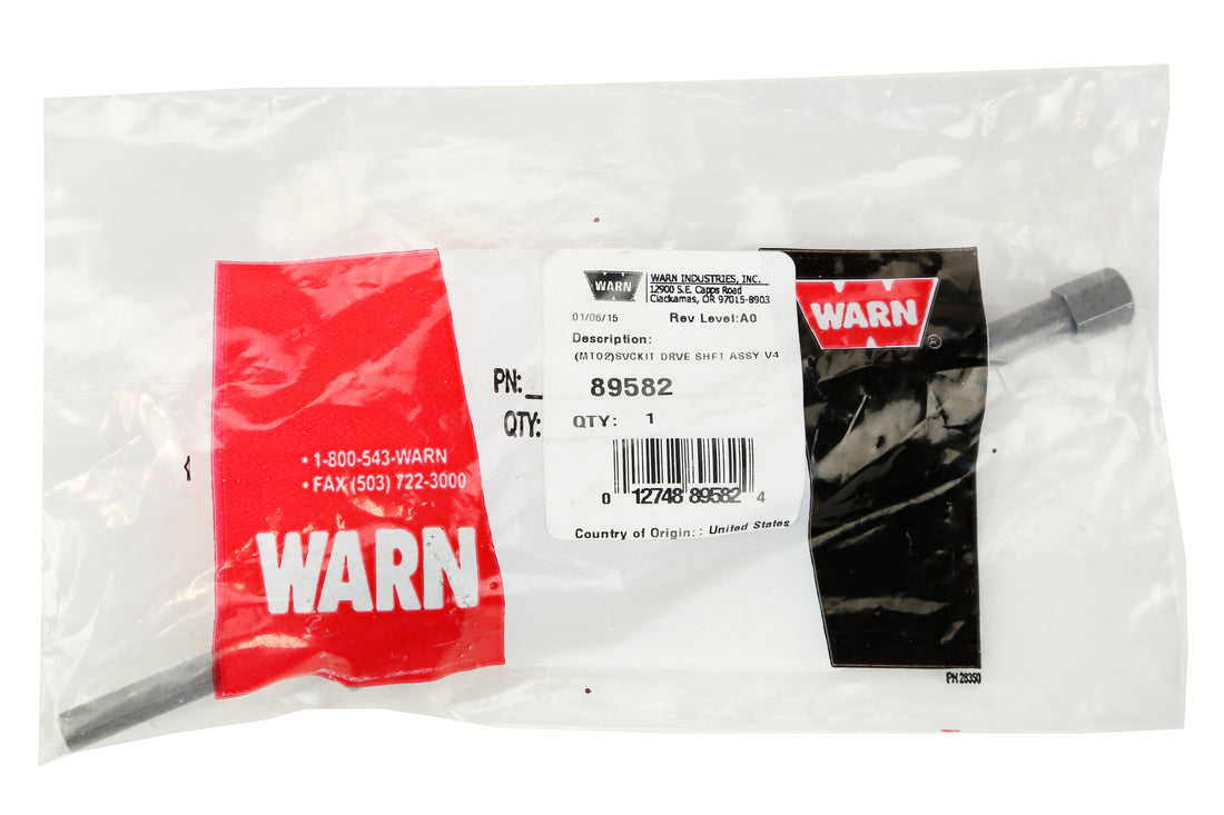 Warn Industries Replacement Drive Shaft Assembly