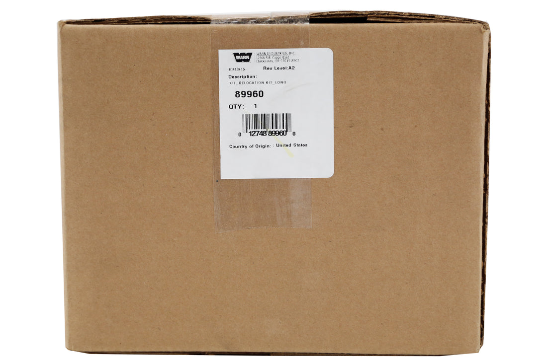Warn Zeon Control Pack Relocation Wiring Kit