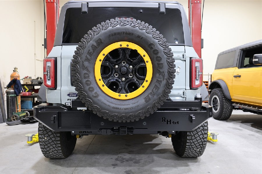 Rock Hard 4x4 Patriot Series Rear Bumper w/ Tire Carrier