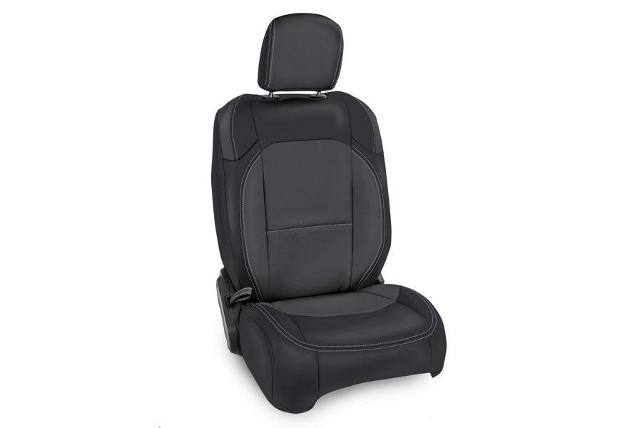 PRP Front Seat Covers w/Molle, Pair, Black/Grey
