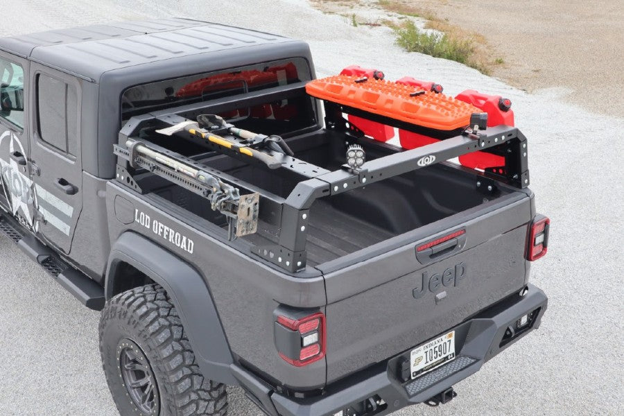 LOD Black Ops Bed Rack - Black