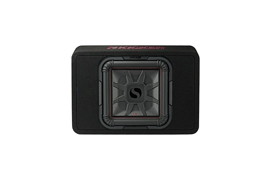 Kicker Single 12in L7T 2-Ohm Subwoofer Thin-Profile Enclosure