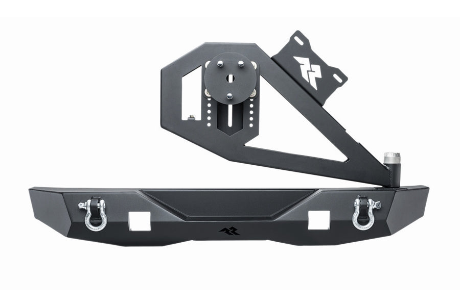Rugged Ridge XOR Rear Bumper w/ Swing-Out Tire Carrier