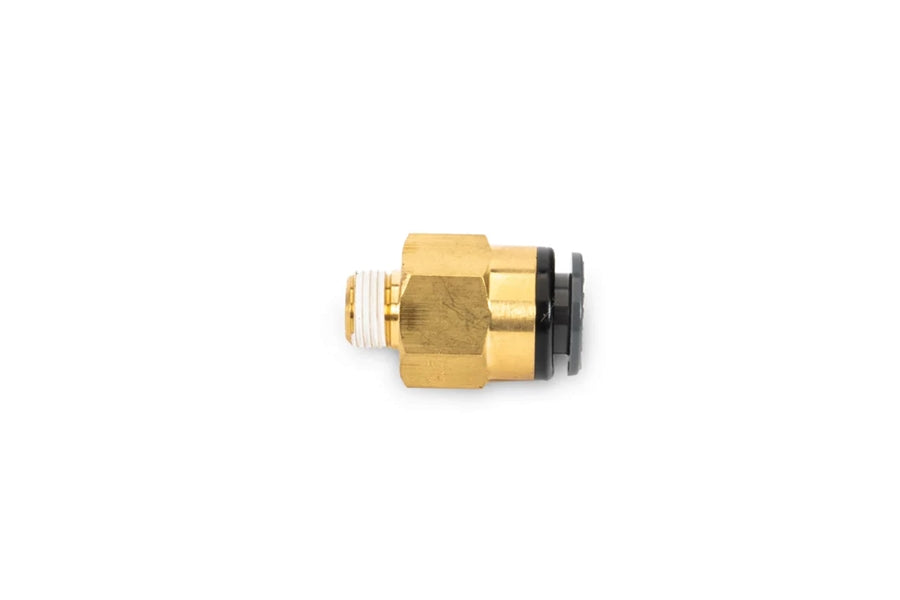 AccuAir Suspension Straight Fitting (3/8in DOT/PTC - 1/8in NPT)