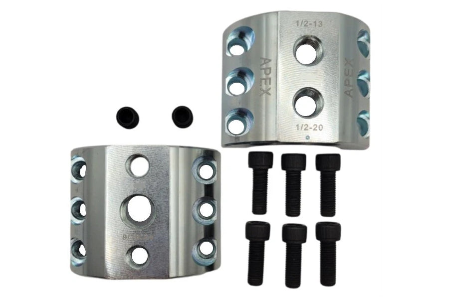 Apex Chassis Steering Stabilizer Clamp - 1.5in