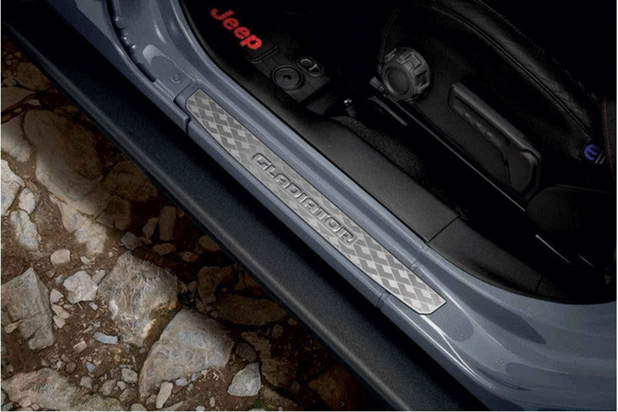 Mopar Door Sill Guards - Stainless
