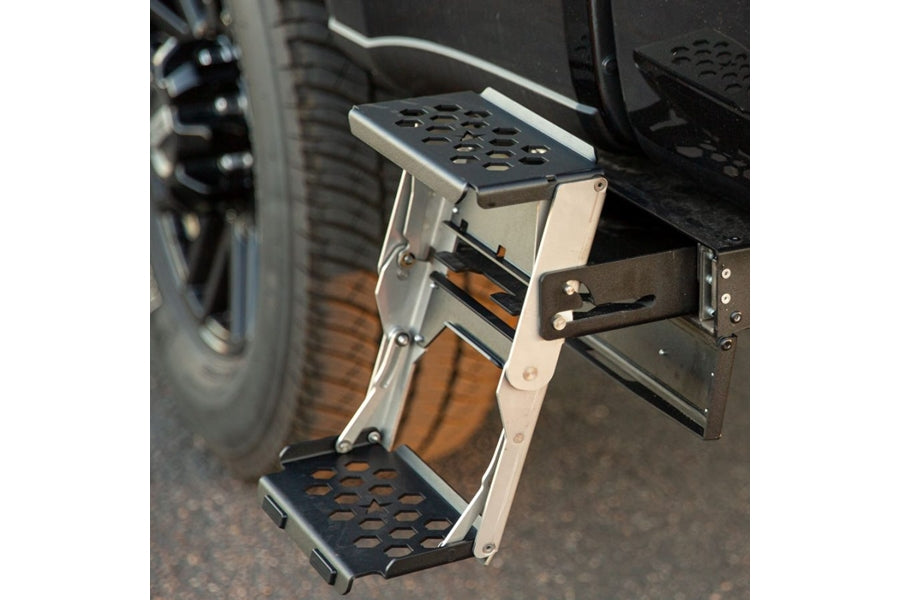 Rock Slide Engineering 9in R-Step Truck Bed Step - Driver Side
