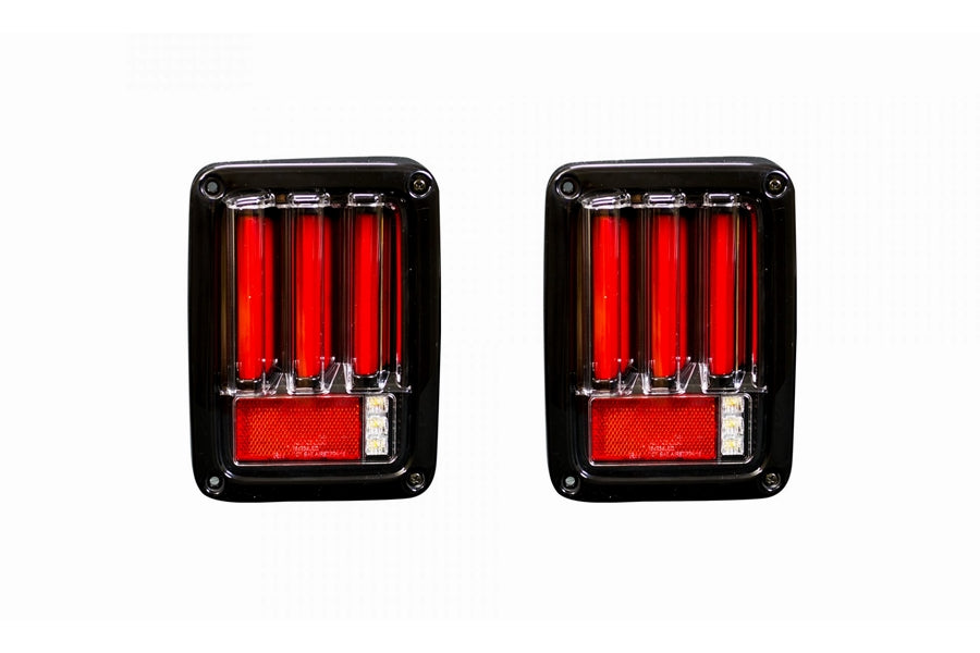 RECON Scanning LED Bar-Style Tail Lights - Red Lens