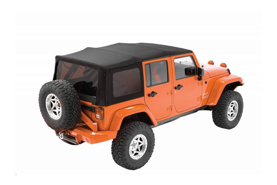 Bestop OEX Replace-A-Top Black Diamond Soft Top Replacement Fabric