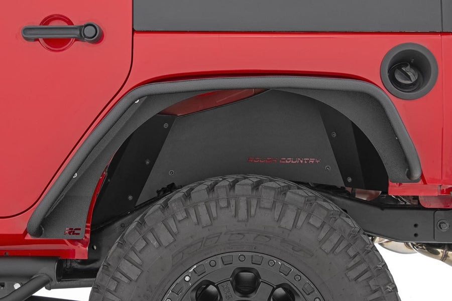 Rough Country Tubular Rear Fender Flare Set